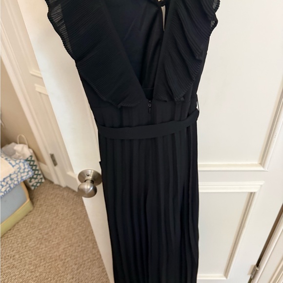 Lulu's Black Backless Ruffle Dress - Picture 5 of 6